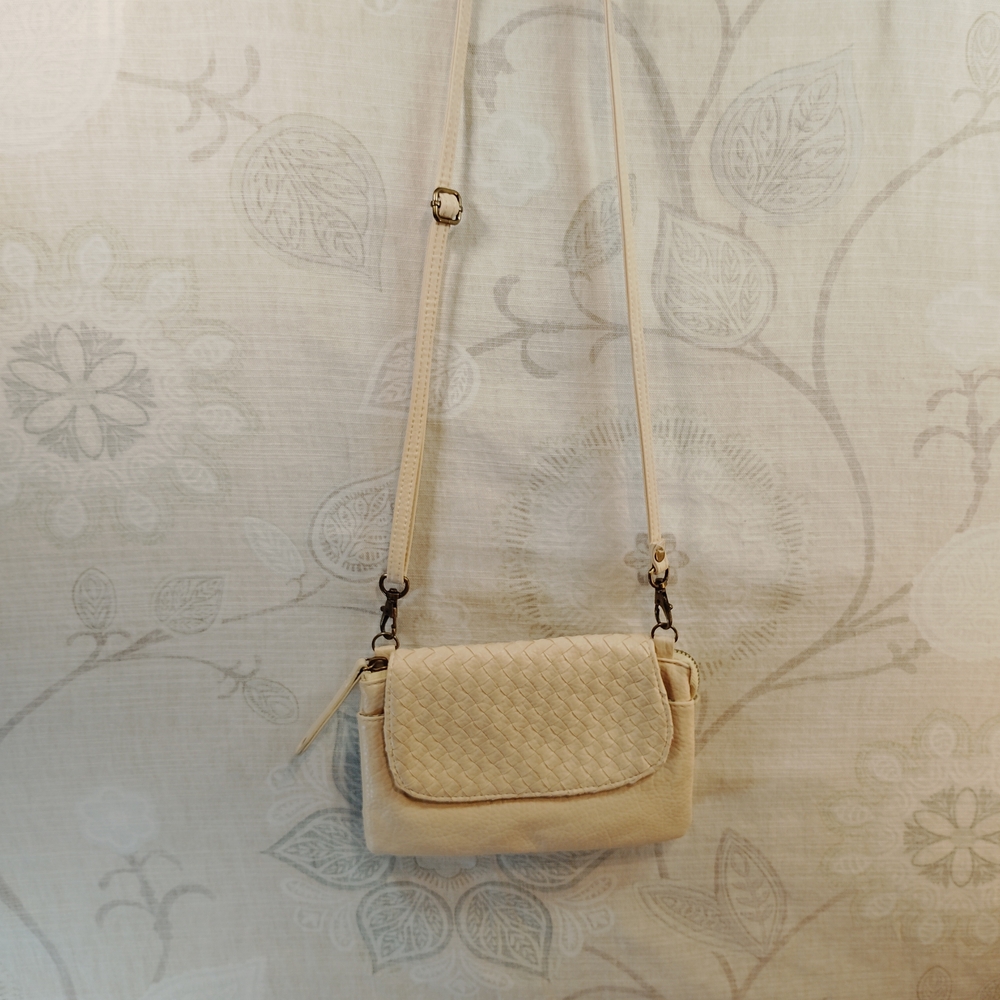 Under One Sky Cream Crossbody Bag